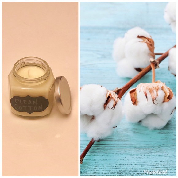 Other - Clean Cotton Soy Candle